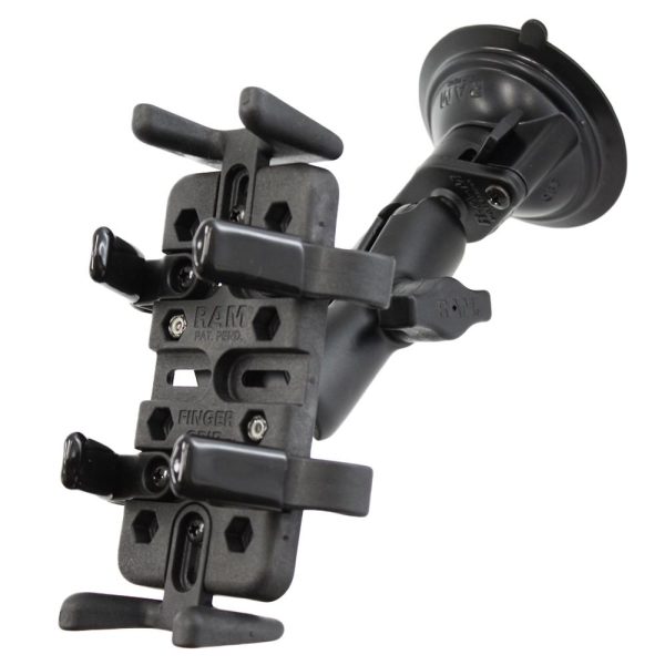 RAM Mount - Universal Finger Grip Holder Suction Cup Mount - RAM-B-166-UN4U Online Sale