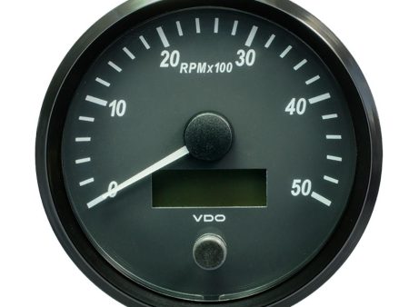 VDO SingleViu 100mm (4 ) Tachometer - 5000 RPM - A2C3832790030 on Sale