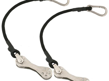 Taco Shock Cord w Double Roller (Pair) - COK-0022-2 Cheap