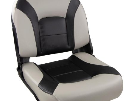 Springfield Skipper Premium LB Folding Seat - Grey Black - 1061077-1 Sale