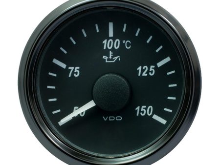 VDO SingleViu 52mm (2-1 16 ) Oil Temp. Gauge - 150 C - 322-18 Ohm - A2C3833380030 Supply