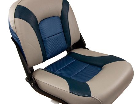 Springfield Skipper Premium LB Folding Seat - Blue Grey - 1061079-1 For Discount