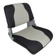 Springfield Marine - Skipper Deluxe Seat, Gray Shell With Charcoal & Gray Cushions - 1061057 Cheap