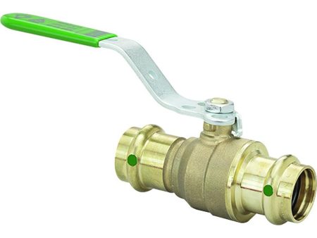 Viega ProPress 1  Zero Lead Bronze Ball Valve w Stainless Stem - Double Press Connection - Smart Connect Technology - 79933 For Discount