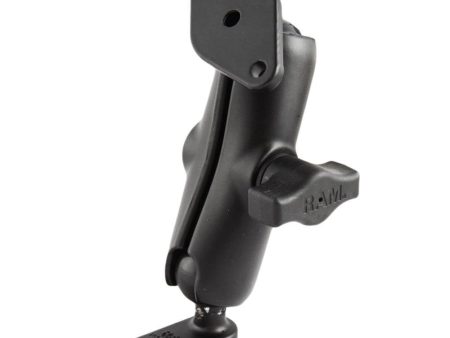 RAM Mount - 11mm Flat Base with Double Socket Arm & Diamond Adapter - RAM-B-179U Hot on Sale