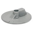 Tecnoseal Mercury Mercruiser Zinc Flat Trim Tab Anode - No Threads - 00835 Discount