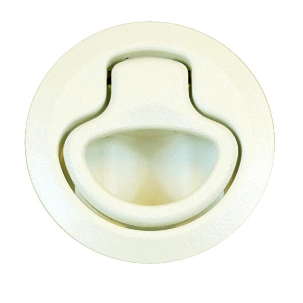 Southco - Flush Plastic Pull Latch - Pull To Open - Non Locking - Beige - M1-63-7 For Sale