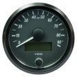 VDO SingleViu 80mm (3-1 8 ) Speedometer - 90MPH - A2C3832900030 For Cheap