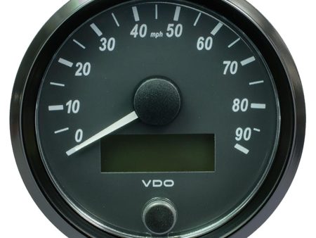 VDO SingleViu 80mm (3-1 8 ) Speedometer - 90MPH - A2C3832900030 For Cheap