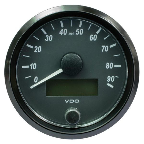 VDO SingleViu 80mm (3-1 8 ) Speedometer - 90MPH - A2C3832900030 For Cheap