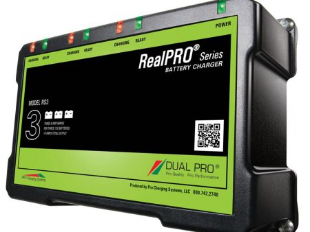 Dual Pro RealPRO Series Battery Charger - 18A - 3-6A-Banks - 12V-36V - RS3 Supply