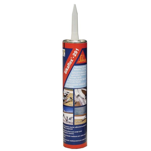 Sika Sikaflex 291 Fast Cure Adhesive Sealant 10.3oz(300ml) Cartridge - White - 90919 Supply