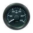 VDO SingleViu 52mm (2-1 16 ) Gear Pressure Gauge - 500 PSI - 0-4.5V - A2C3832740030 on Sale